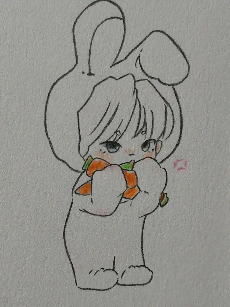 教你画易烊千玺动漫版的人物 2021.11.28 易先生生日快乐!98