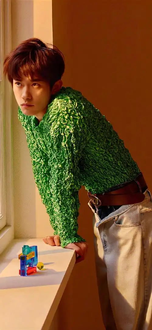 易烊千玺嘉人五月刊封面##易烊千玺乐谱封面