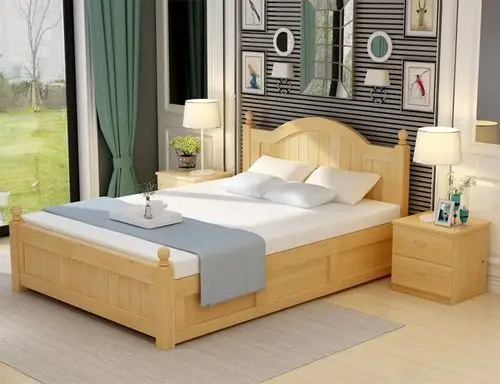 实木高箱床1.8 1.5米松木双人床箱体气压杆储物床定做1.2m单人床