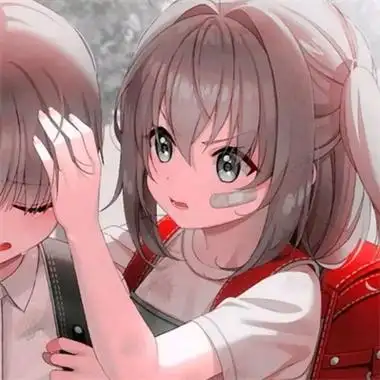 超甜的情侣头像一对两张卡通动漫情侣头像可爱图片