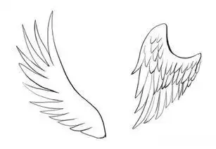 一对翅膀简笔画一对翅膀简笔画恶魔