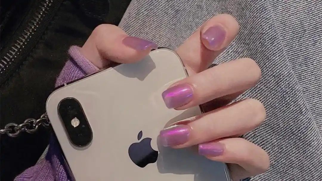 6款紫色系美甲,就像是下凡的仙女神秘又优雅,尤其最爱第5款