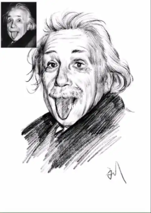爱因斯坦速写