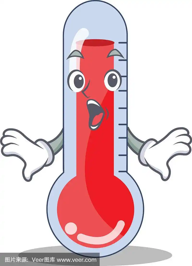 惊喜温度计人物卡通收藏