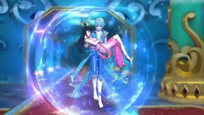 精灵梦叶罗丽:水王子公主抱王默回水宫殿,结果瘫倒玲珑宫-母婴亲子