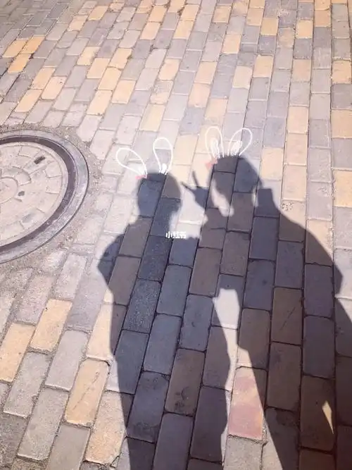 和姐妹这样拍影子09