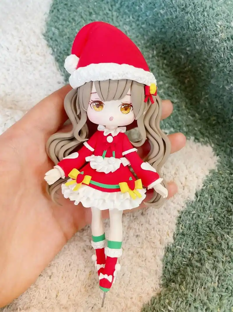 圣诞节粘土人偶手办