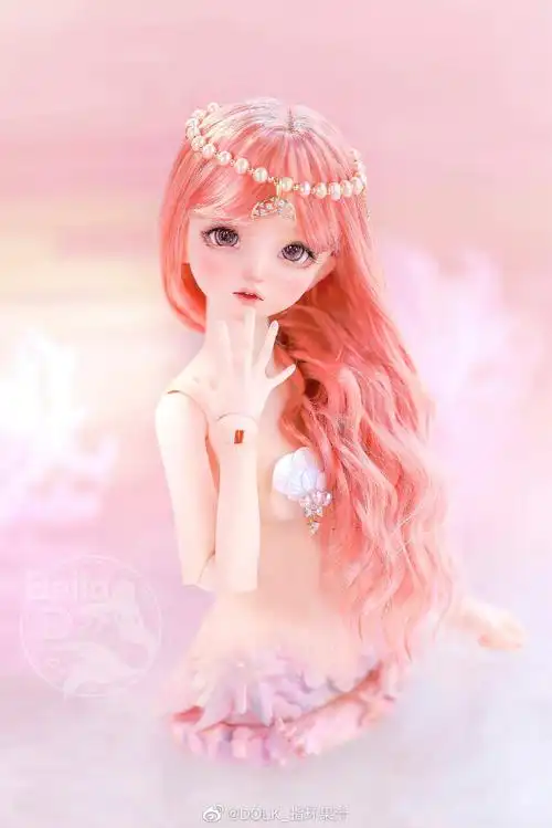 mercydoll#神仙姐姐3分bella人鱼bjd可动胸台限时开仓~5.
