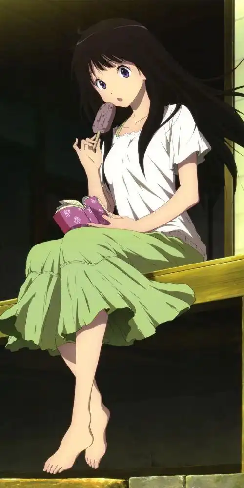 冰菓千反田爱瑠和折木奉太郎动漫全面屏cp壁纸分享