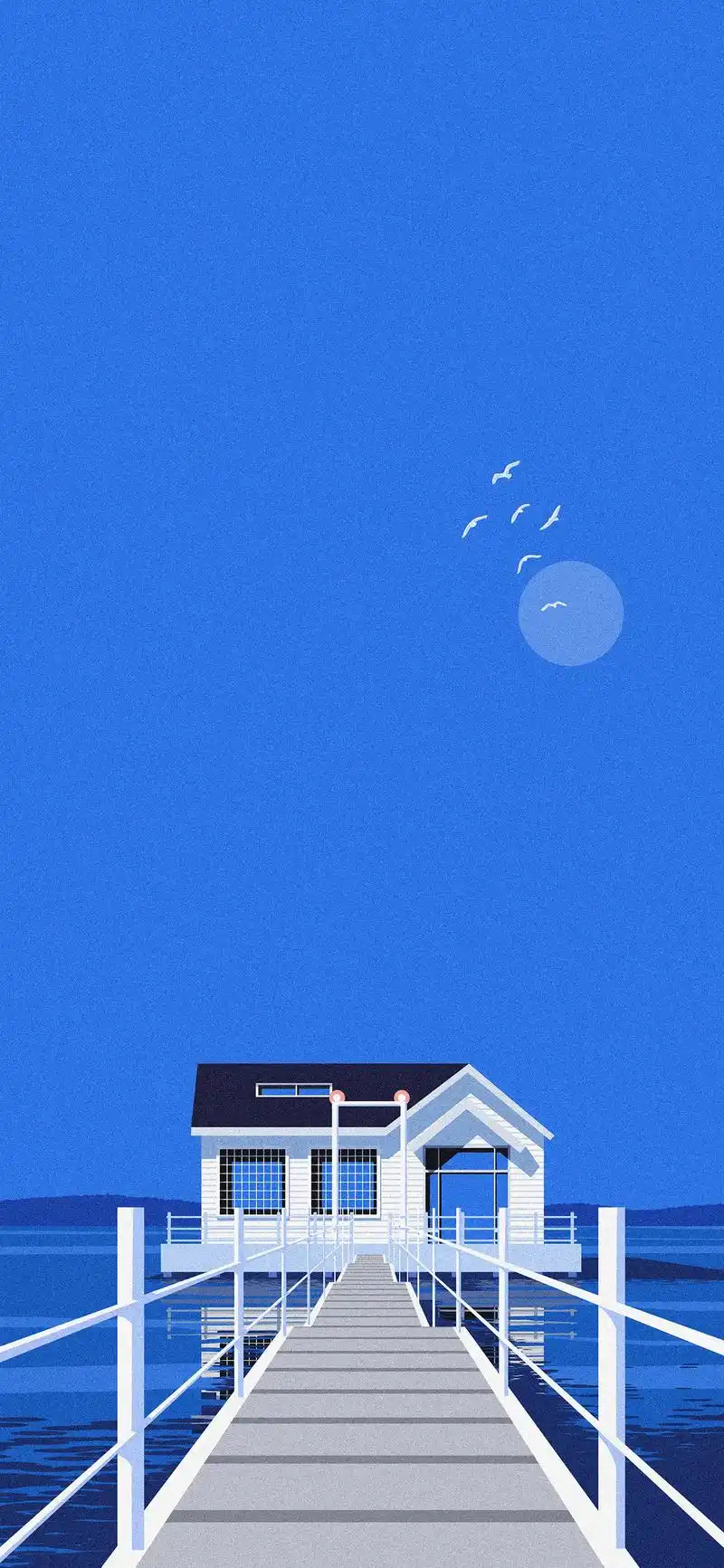 蓝色系壁纸#高清壁纸  - 抖音