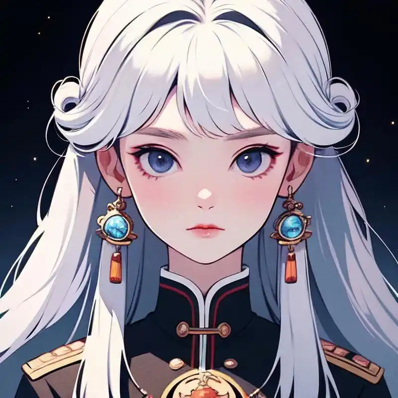 95白发女生头像大赏93