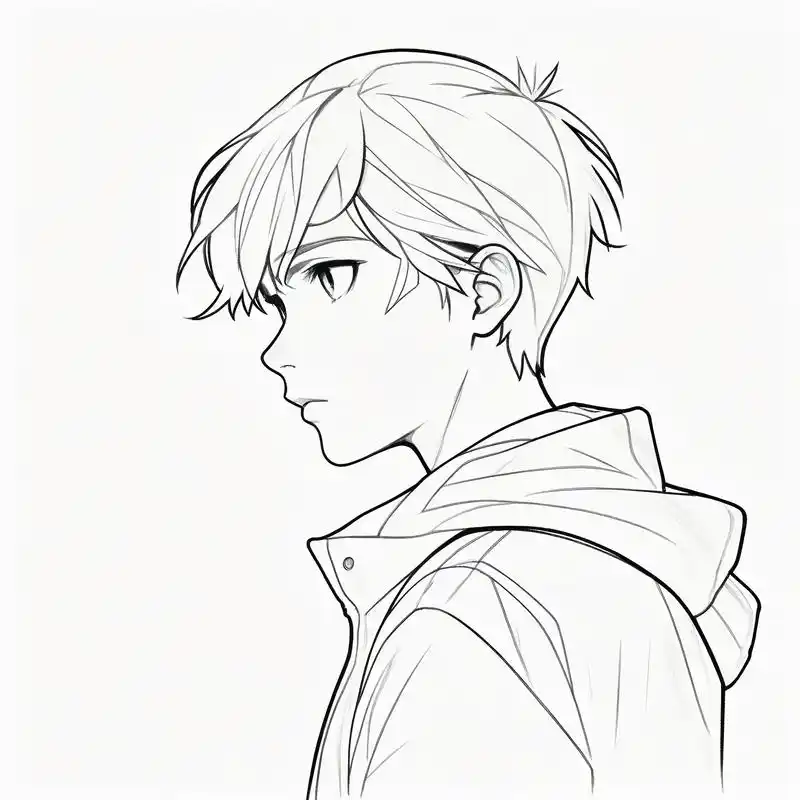 96 简笔风男生头像合集