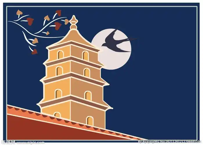 故宫一角插画设计图__卡通设计_广告设计_设计图库_昵图网nipic.com