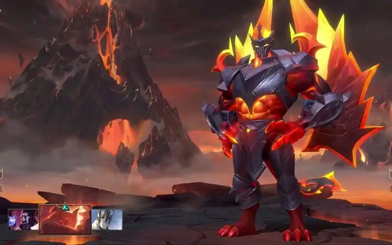 lol手游 地狱火 加里奥 皮肤预览