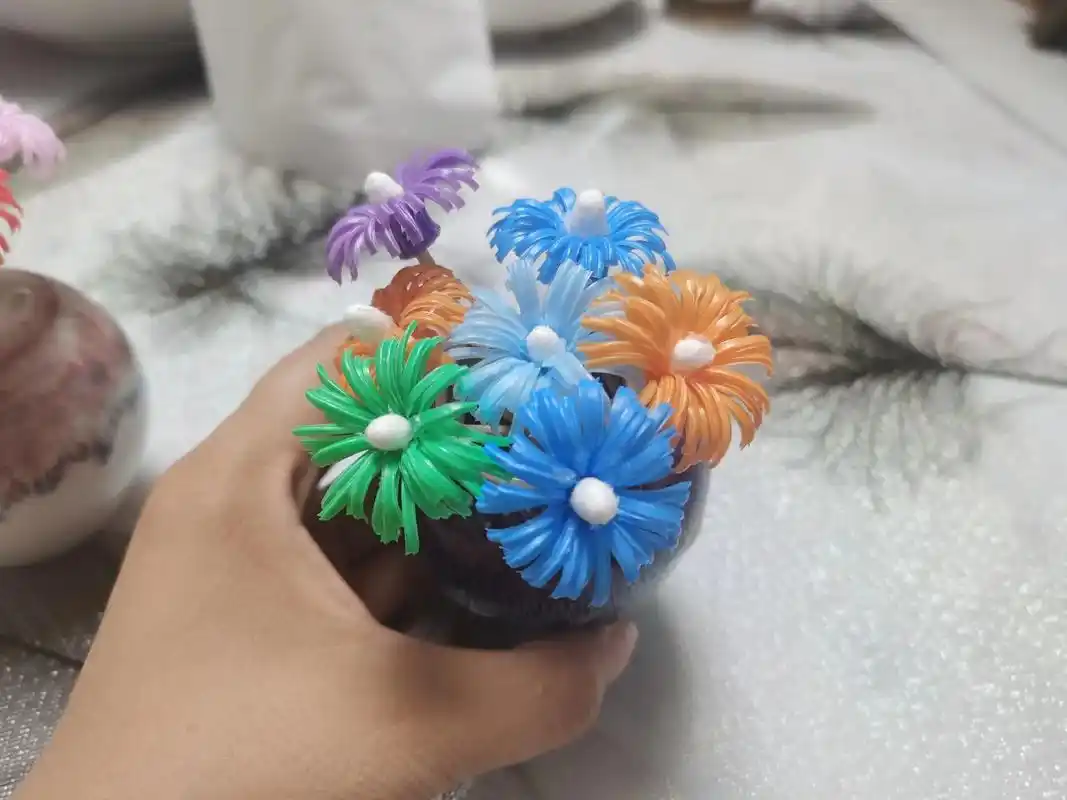 吸管手工花#陪伴孩子的美好时光  - 抖音