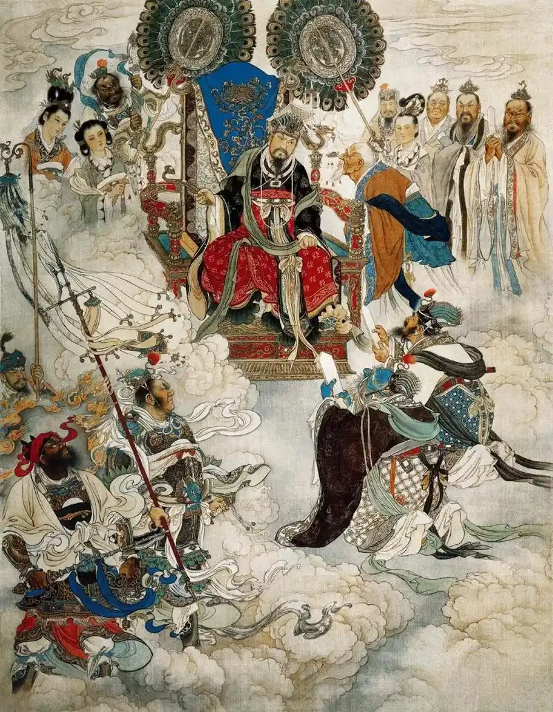 孙悟空大闹天宫刘继卣绘画