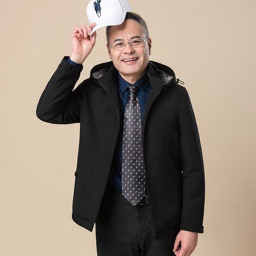 一折中年男装外套冬季4050