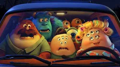 怪兽大学动画搞笑卡通高清桌面壁纸高清大图预览1920x1080_卡通动漫