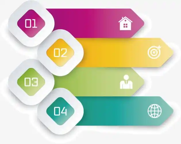 蓝色国潮风中式传统矢量横向边框