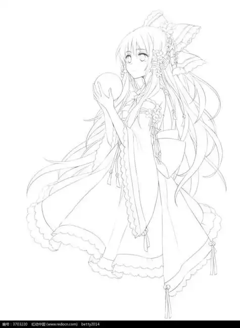 简单易学,包含漫画人物-美少女-q版