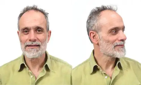 半面 外形,轮廓 [航]翼型 人物简介正面, 侧面, 后视图动画字符