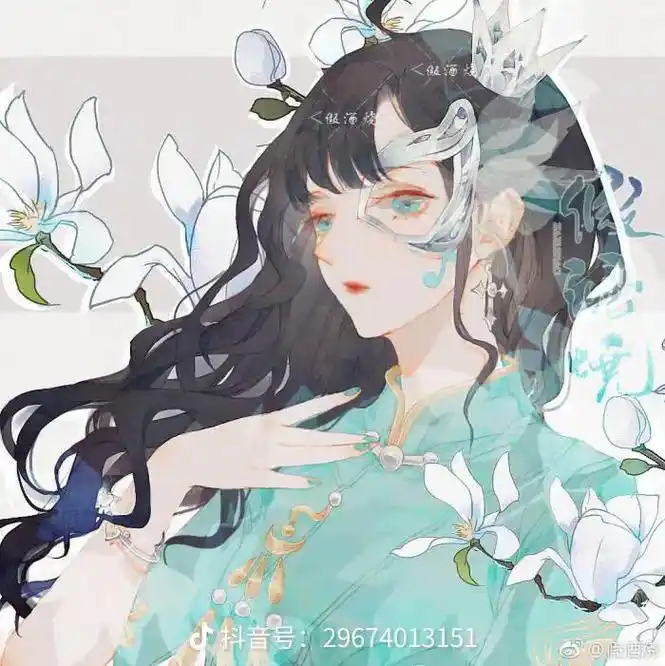 头像女动漫古风淡雅 头像古风女古韵 警 古风头像女冷艳霸气  - 抖音