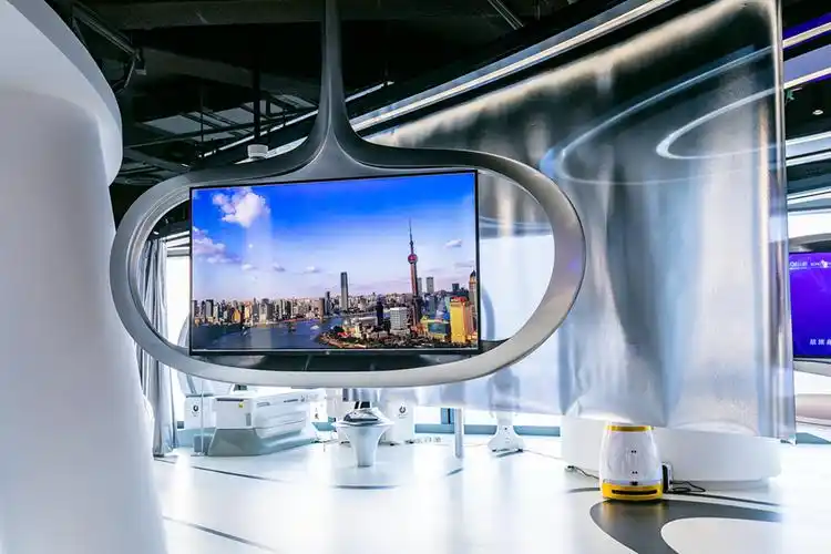 走进丽泽soho第31层5g实验室