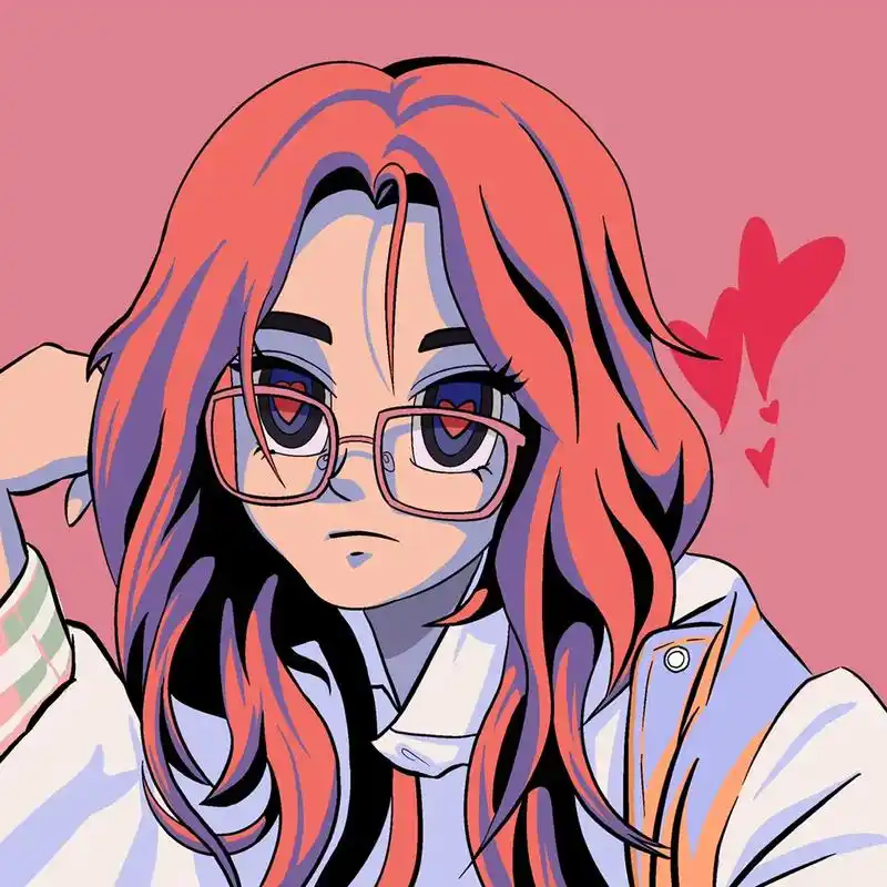 aokizy手绘情侣头像定制设计卡通人物q版照片转动漫画画 - 抖音