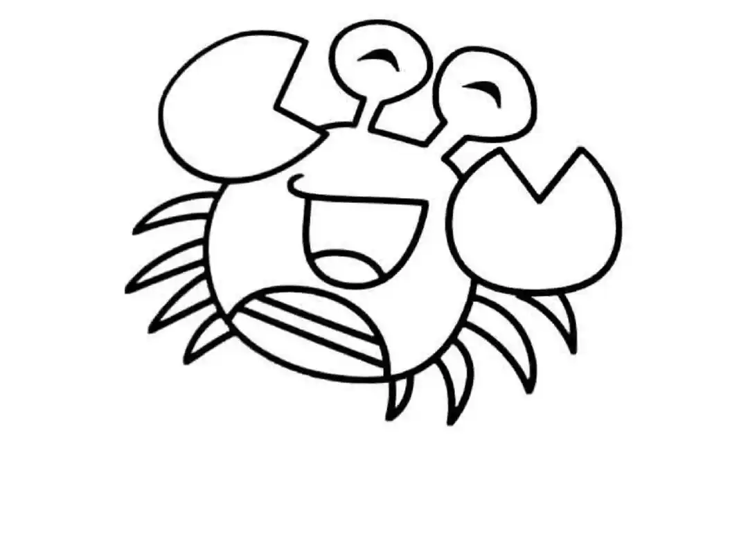 小动物简笔画涂色可打印