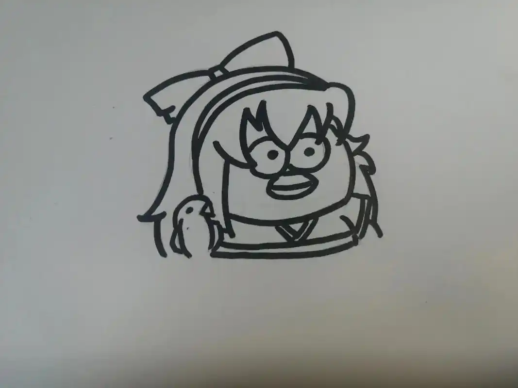 儿童画 #蔡徐坤#鸡你太美#儿童简笔画#缘分的天空@sin - 抖音