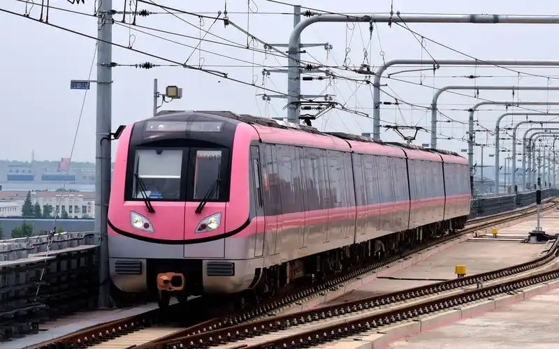 【南京地铁】s7宁溧线 空港新城江宁→溧水 开通纪念 侧面45°第一