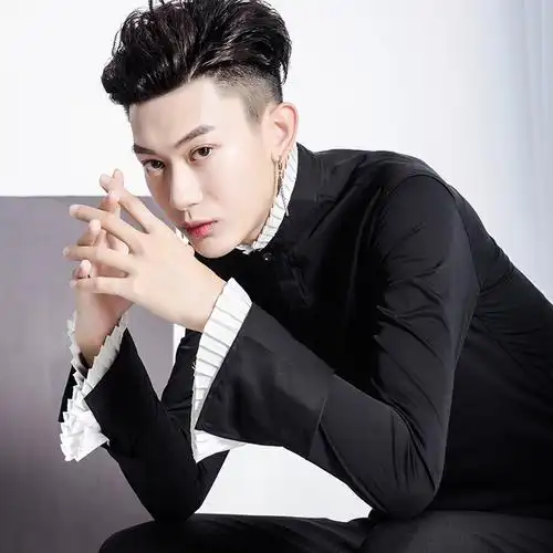 衬衫男 帅气_爱穿帮】中性网红衬衣男长袖潮流夜场宫廷立领长袖修身