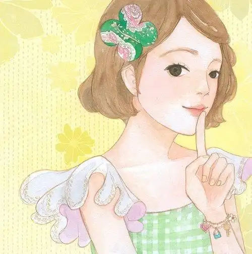 limhee笔下的治愈系女生