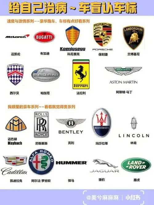 给自己治病系列认车标大家帮忙补充啊