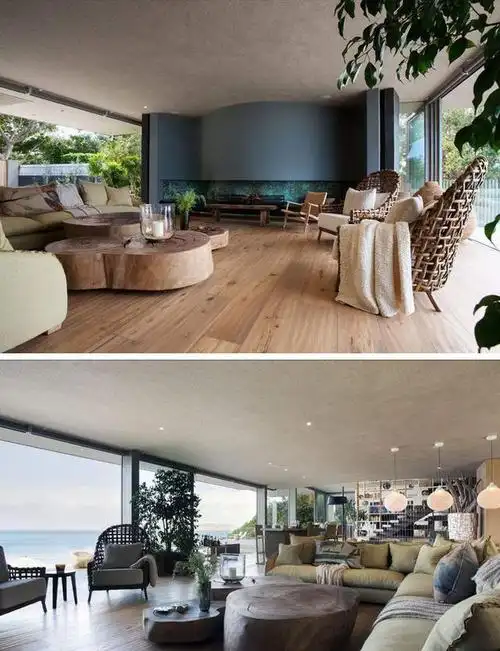 海景房别墅设计躺在卧室里看海景太舒坦了吧