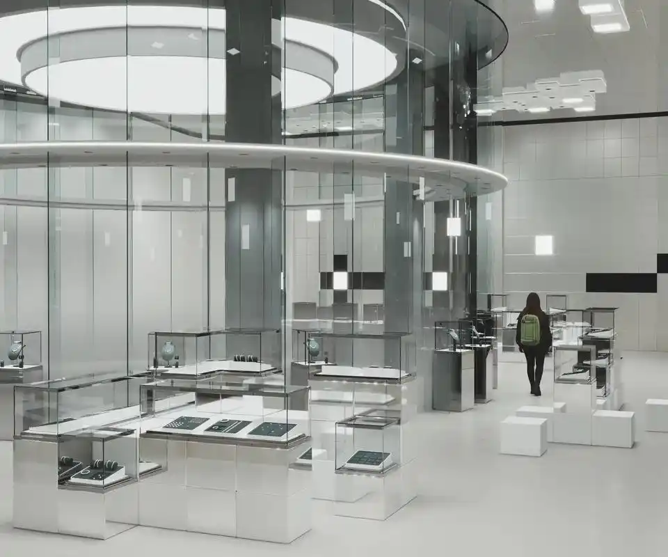 高级珠宝展陈设计 | 时尚ins现代新潮