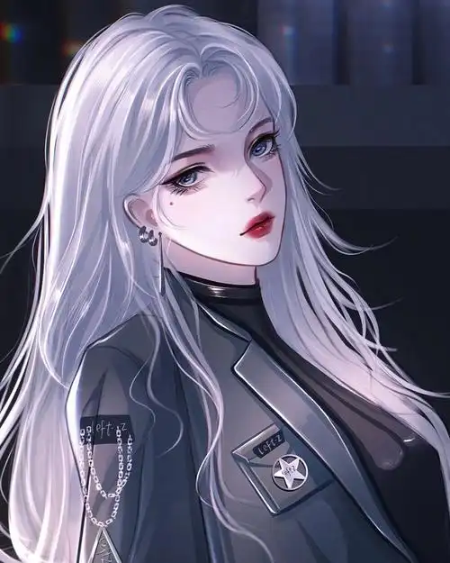 高冷白发御姐 - 堆糖,美图壁纸兴趣社区