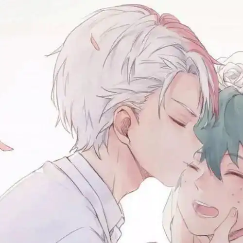 动漫情侣头像/自调截/轰总/绿谷