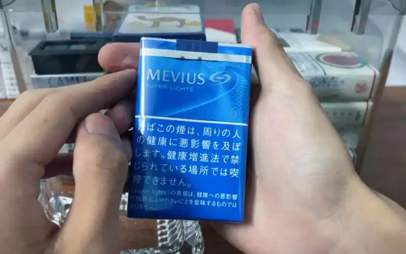 藤原品鉴第四期日税柔和七星软包6mg小清新包装淡淡的一款调剂型日混