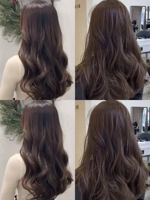 还有很多其他适合长发妹子的少女感发型