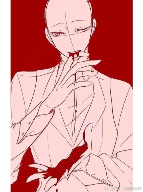 绘画超话#绘画参考##绘画素材#病娇oc动态参考