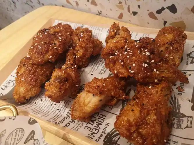 韩式炸鸡真的太好吃了