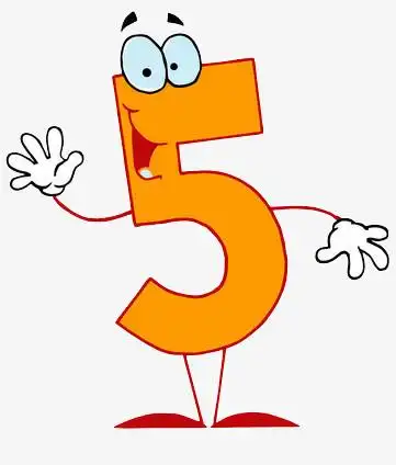 快乐数字五图片免费下载_png素材_编号z7ri5w9y7_图精灵