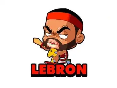 nba球星-q版詹姆斯