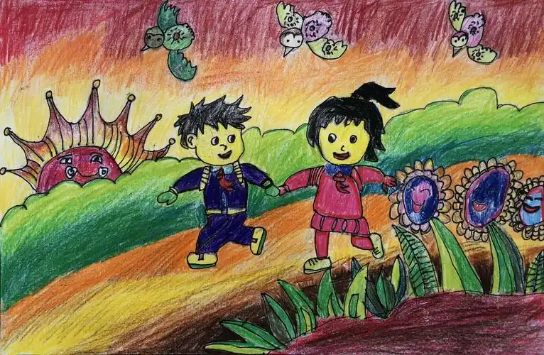 思茅第四小学"喜迎新年绘美生活"学生优秀绘画作品展示(一,二,三年级)