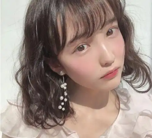 梳这个刘海的妹子也太萌了吧!日系卡哇伊少女新款空气刘海发型