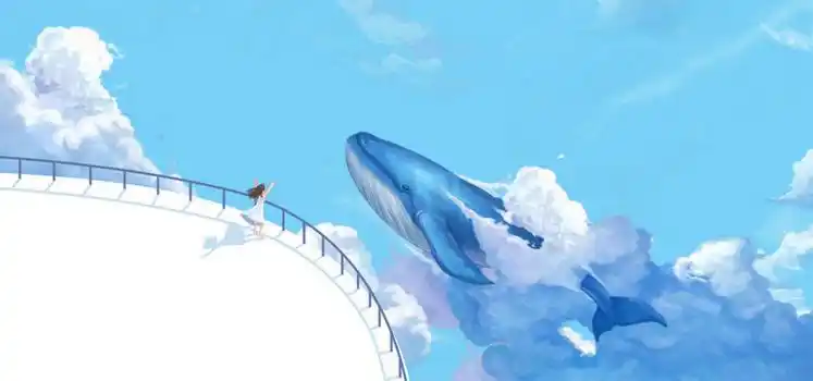 鲸鱼背景图片大全_鲸鱼背景素材下载_熊猫办公