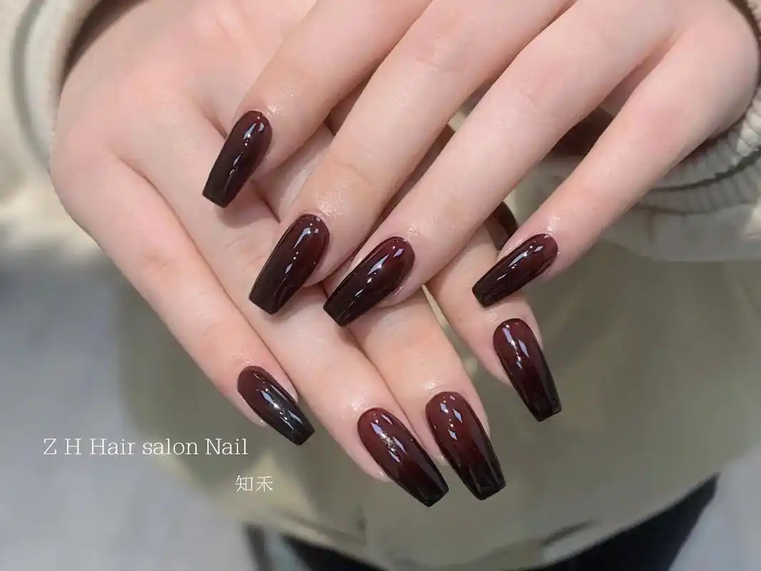 车厘子 喷枪渐变.敢相信这是顾客的本甲吗,做美甲不光光是为了 - 抖音