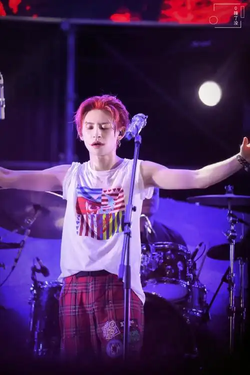 小鬼小丑造型##小鬼王琳凯音乐节