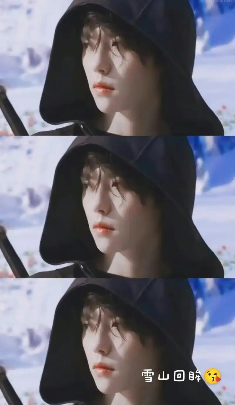 你会不会一直喜欢雪山回眸的一刹那呢.#盗墓笔记 #张起灵 # - 抖音